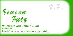 vivien pulz business card